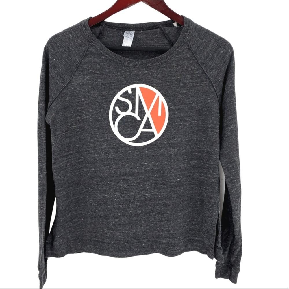 Alternative Apparel grey long sleeve top SMCA size small